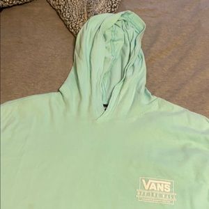 Vans off the wall fitted hoodie